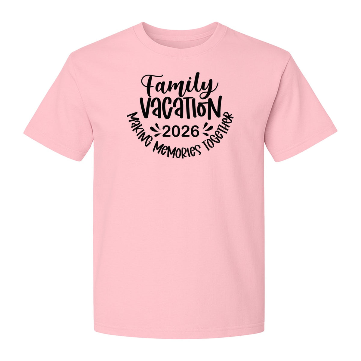 Family Vacation 2026 T-Shirt, Making Memories Together Matching Trip Design for Summer Getaways
