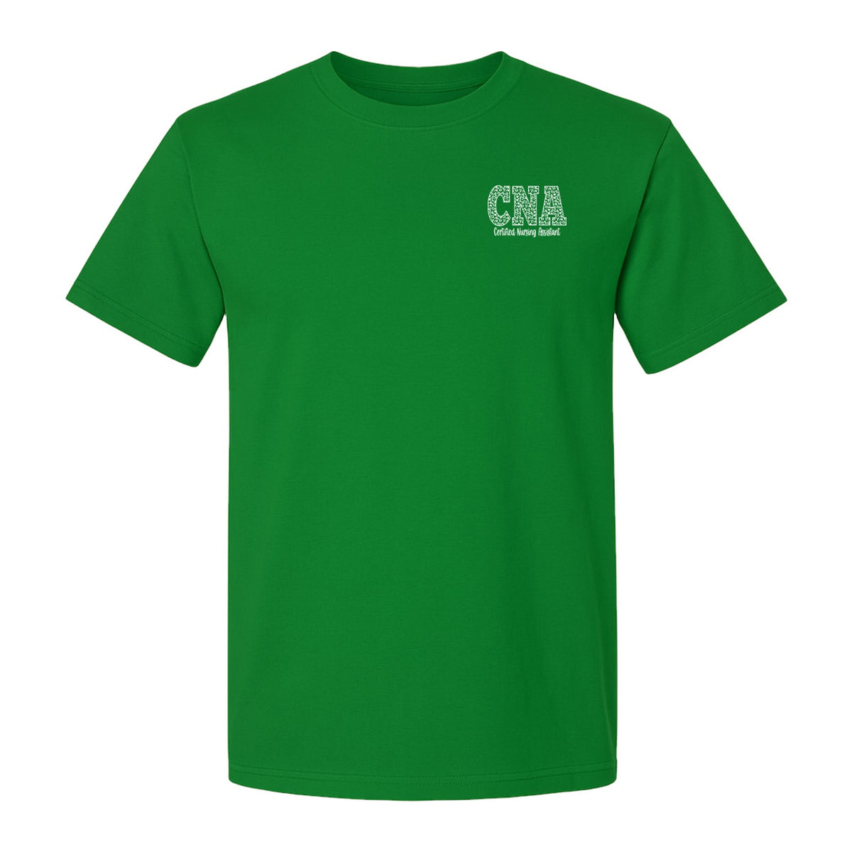CNA T-Shirt, Leopard Print Certified Nursing Assistant Pocket Design for Caregivers and Clinical Staff