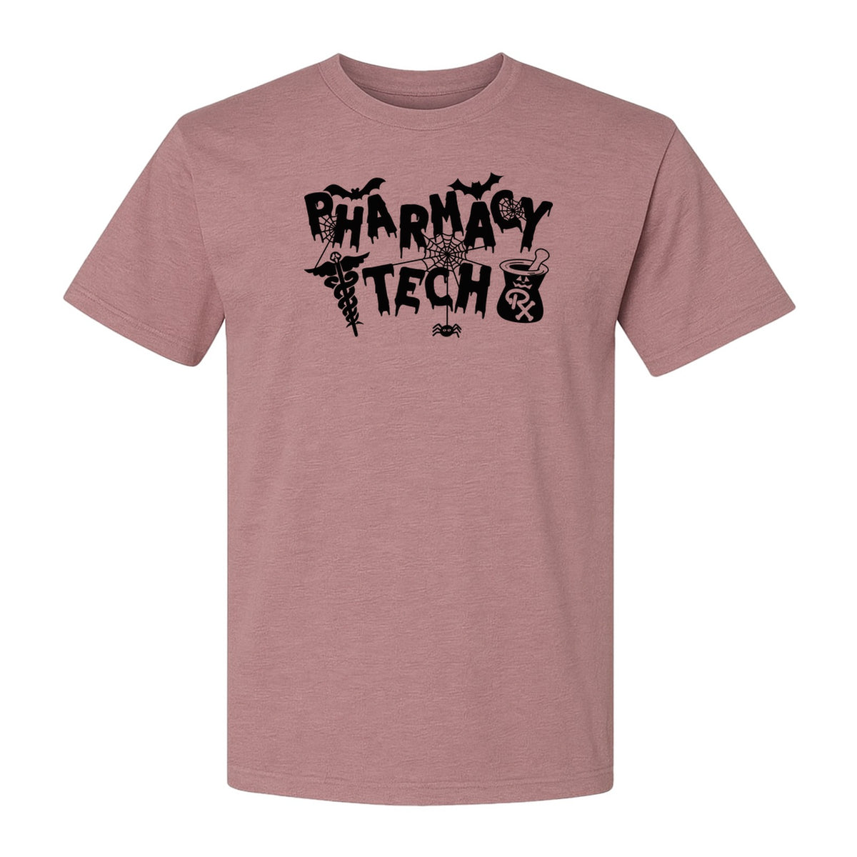 Pharmacy Tech T-Shirt, Halloween Spooky Medical Worker Design for Healthcare Coworkers