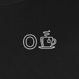 Occupational Therapist T-Shirt, Small Chest O and Coffee Cup Graphic for OT Professionals