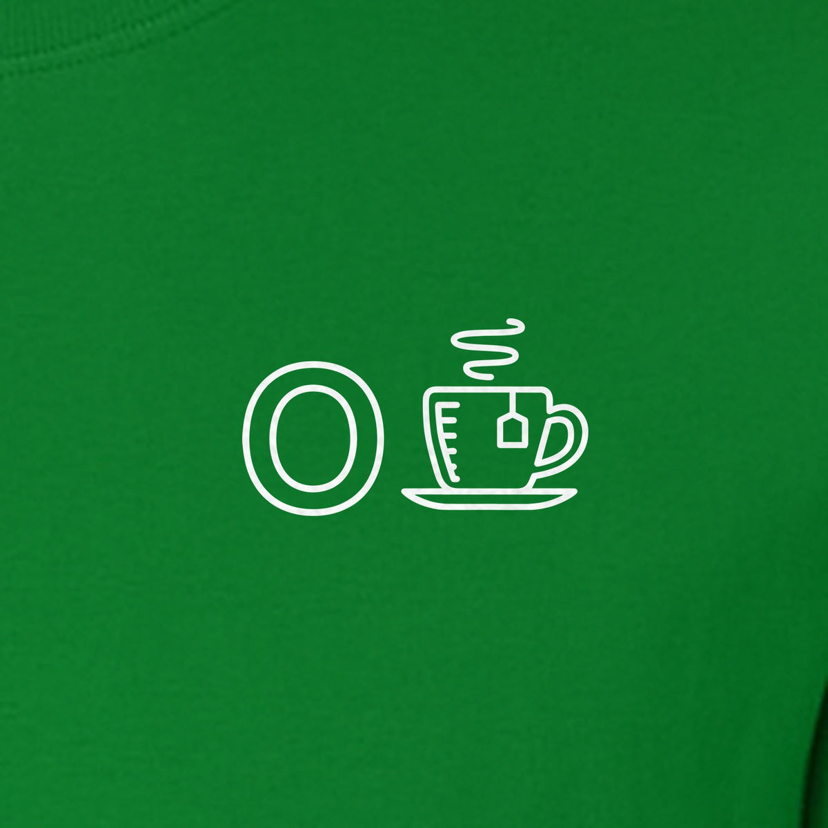 Occupational Therapist T-Shirt, Small Chest O and Coffee Cup Graphic for OT Professionals