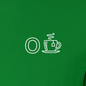 Occupational Therapist T-Shirt, Small Chest O and Coffee Cup Graphic for OT Professionals
