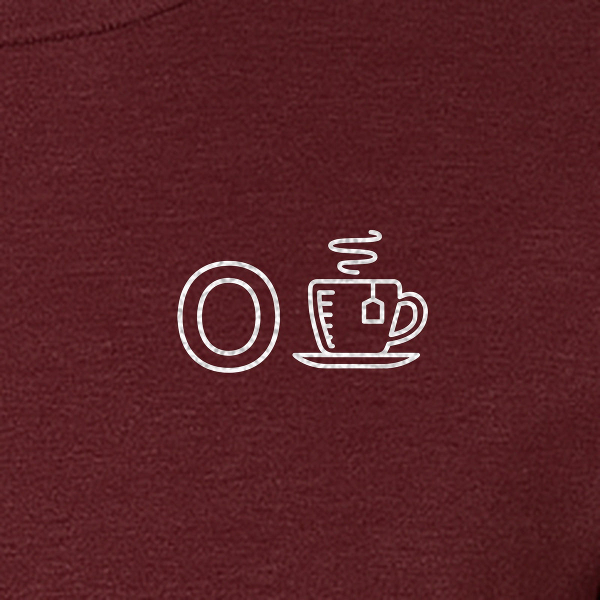 Occupational Therapist T-Shirt, Small Chest O and Coffee Cup Graphic for OT Professionals