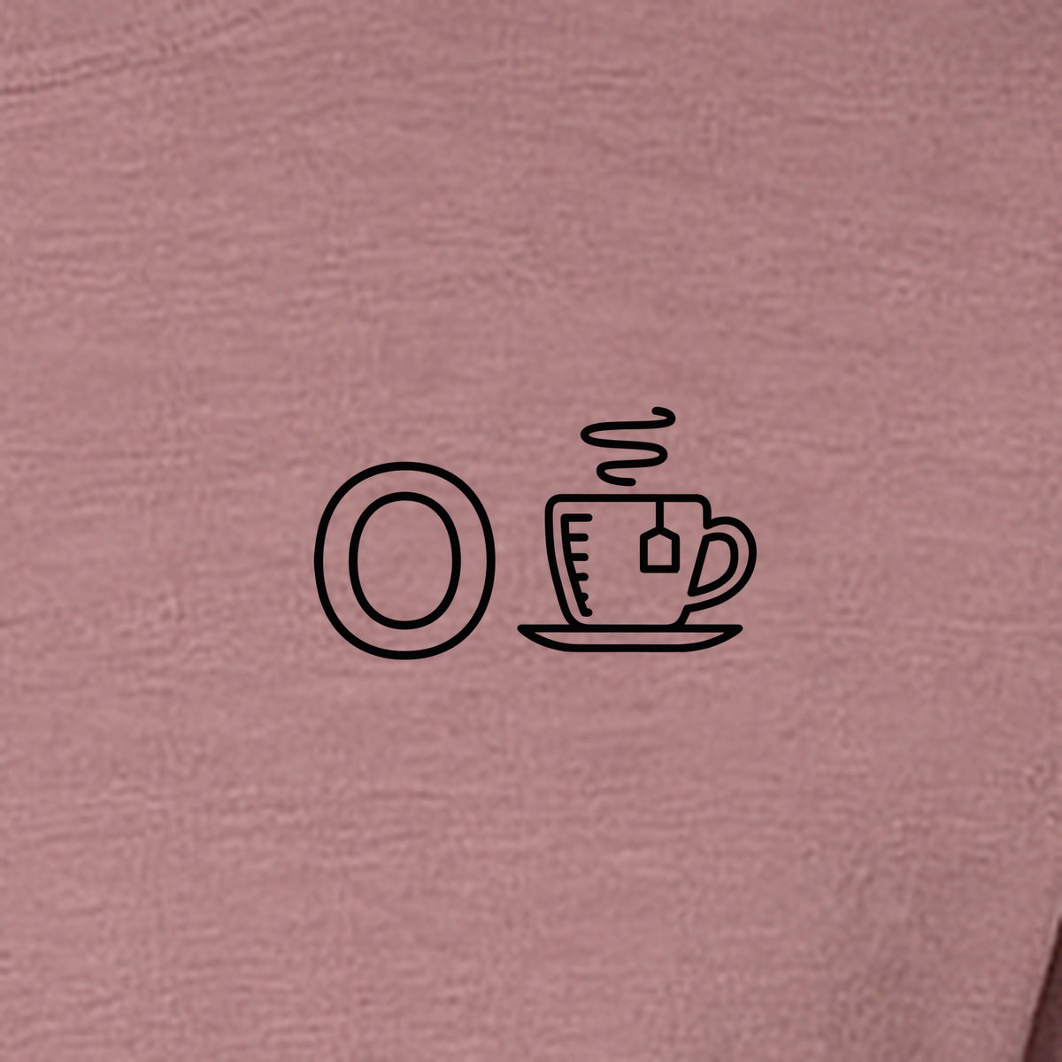 Occupational Therapist T-Shirt, Small Chest O and Coffee Cup Graphic for OT Professionals