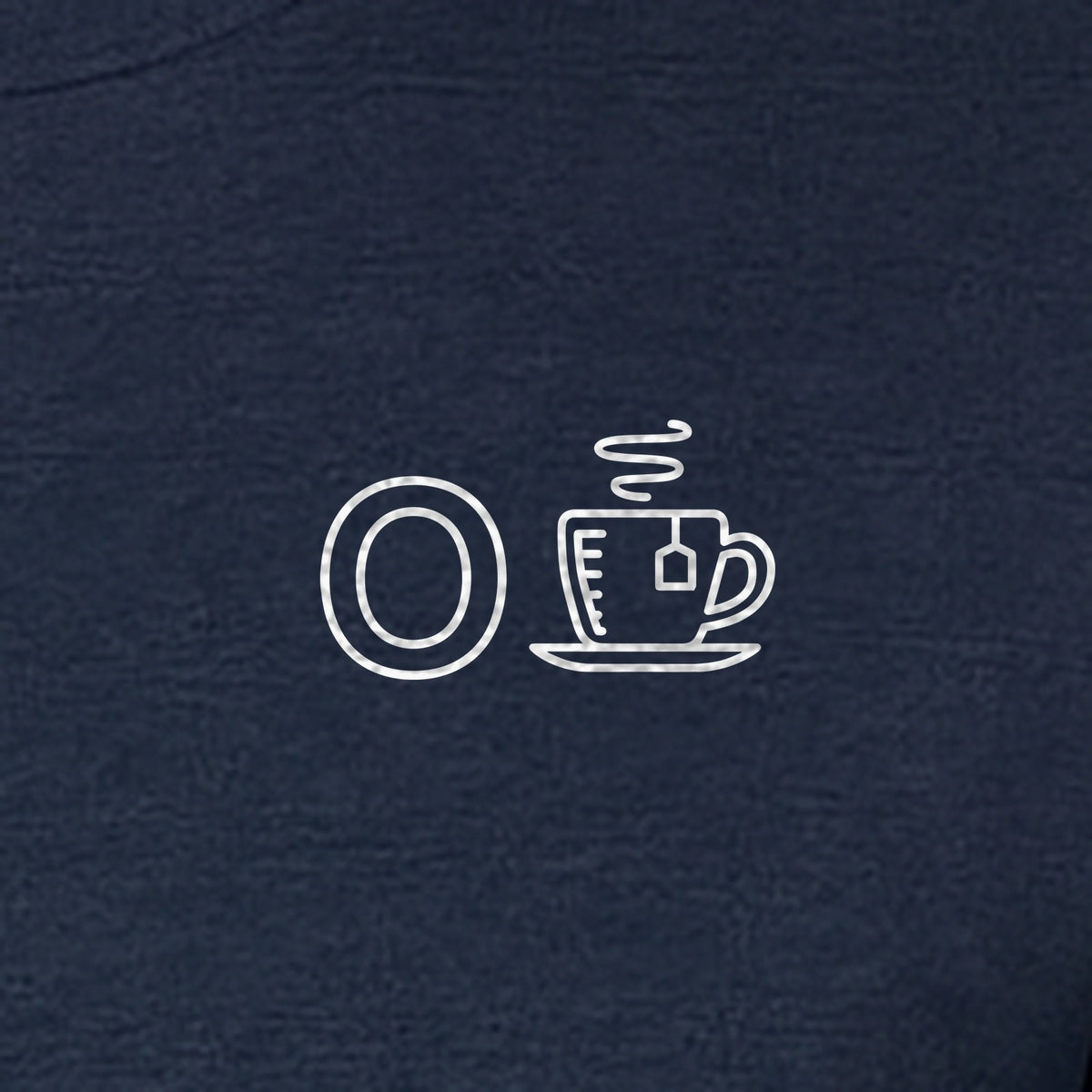 Occupational Therapist T-Shirt, Small Chest O and Coffee Cup Graphic for OT Professionals