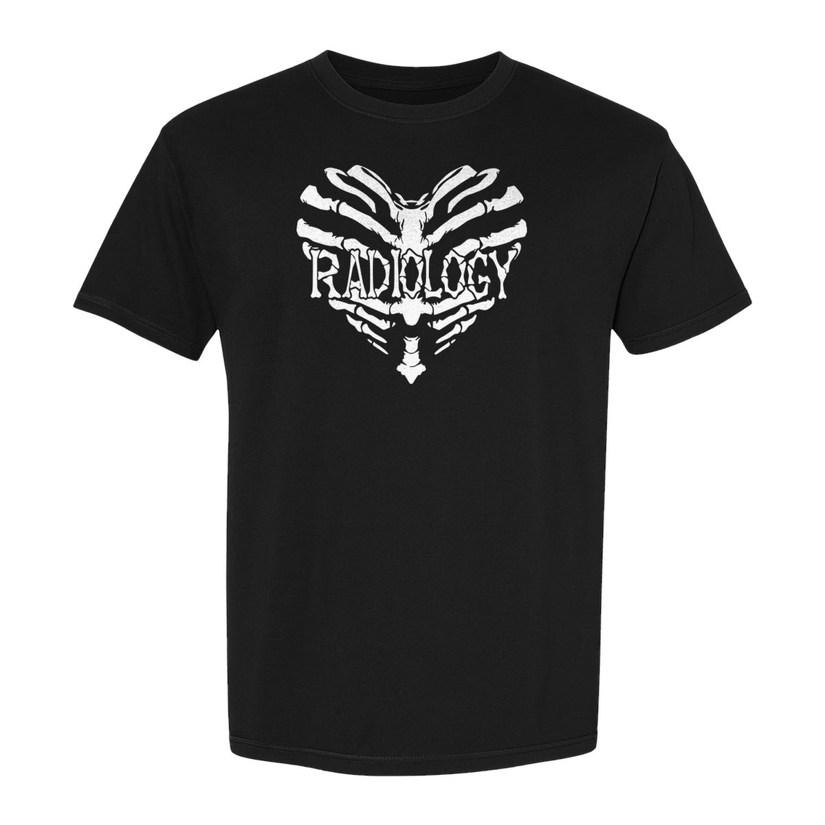 Radiology Tech T-Shirt, Skeletal Heart X-Ray Design for Medical Imaging Professionals