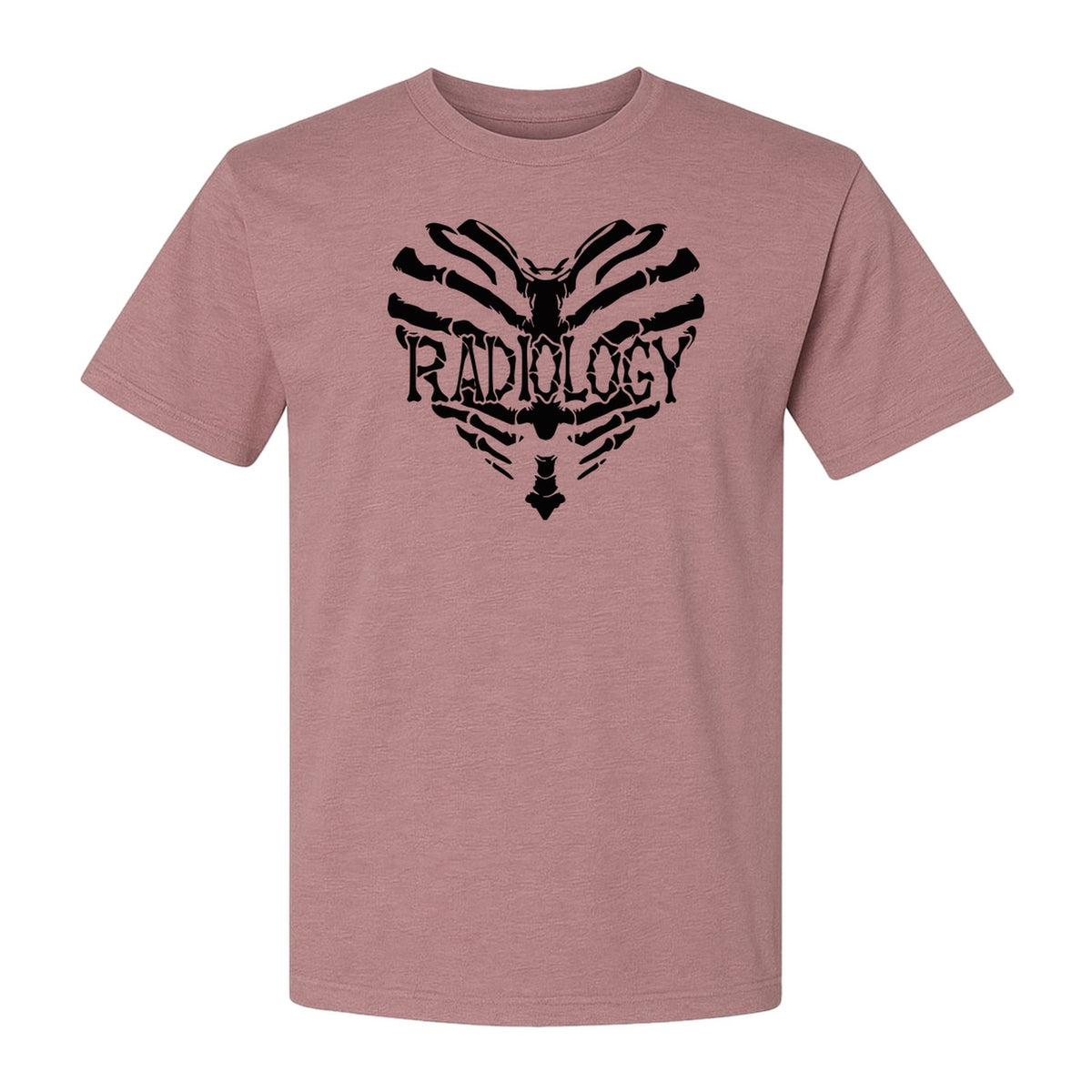 Radiology Tech T-Shirt, Skeletal Heart X-Ray Design for Medical Imaging Professionals