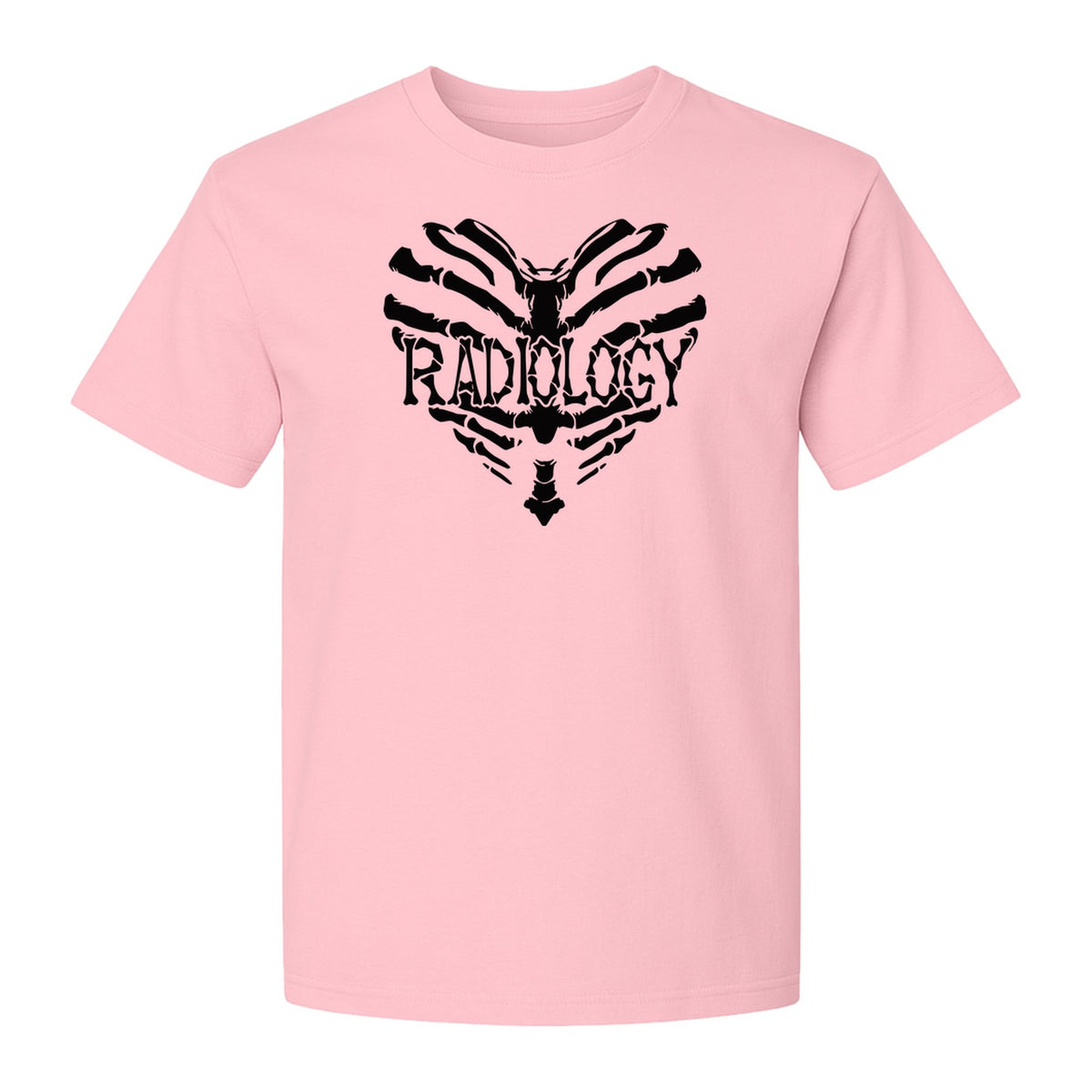 Radiology Tech T-Shirt, Skeletal Heart X-Ray Design for Medical Imaging Professionals