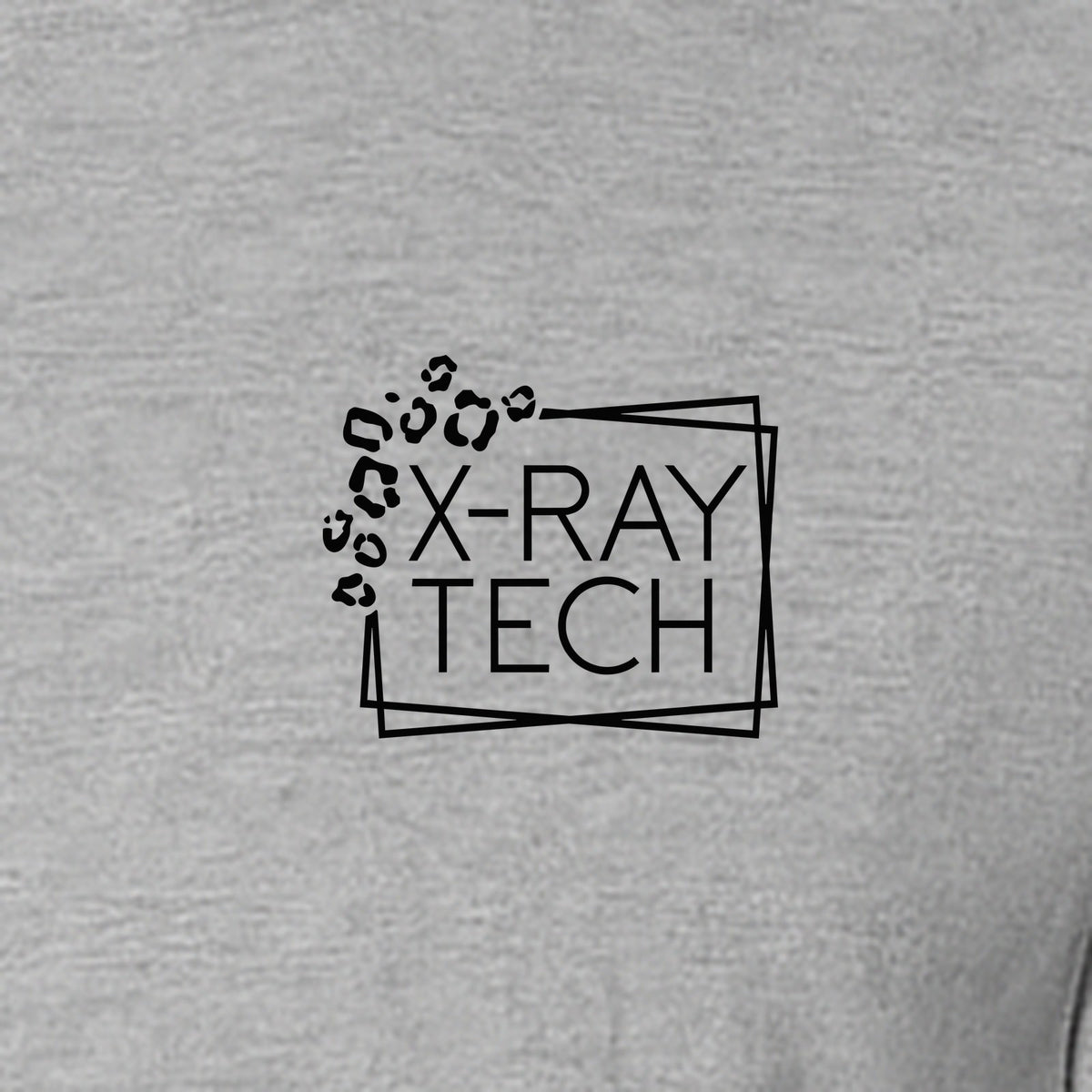 X-Ray Tech T-Shirt, Small Pocket Science Design for Radiology Technicians and Students