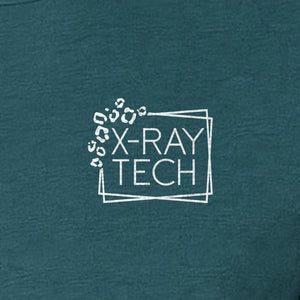 X-Ray Tech T-Shirt, Small Pocket Science Design for Radiology Technicians and Students