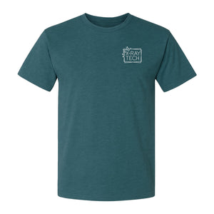X-Ray Tech T-Shirt, Small Pocket Science Design for Radiology Technicians and Students