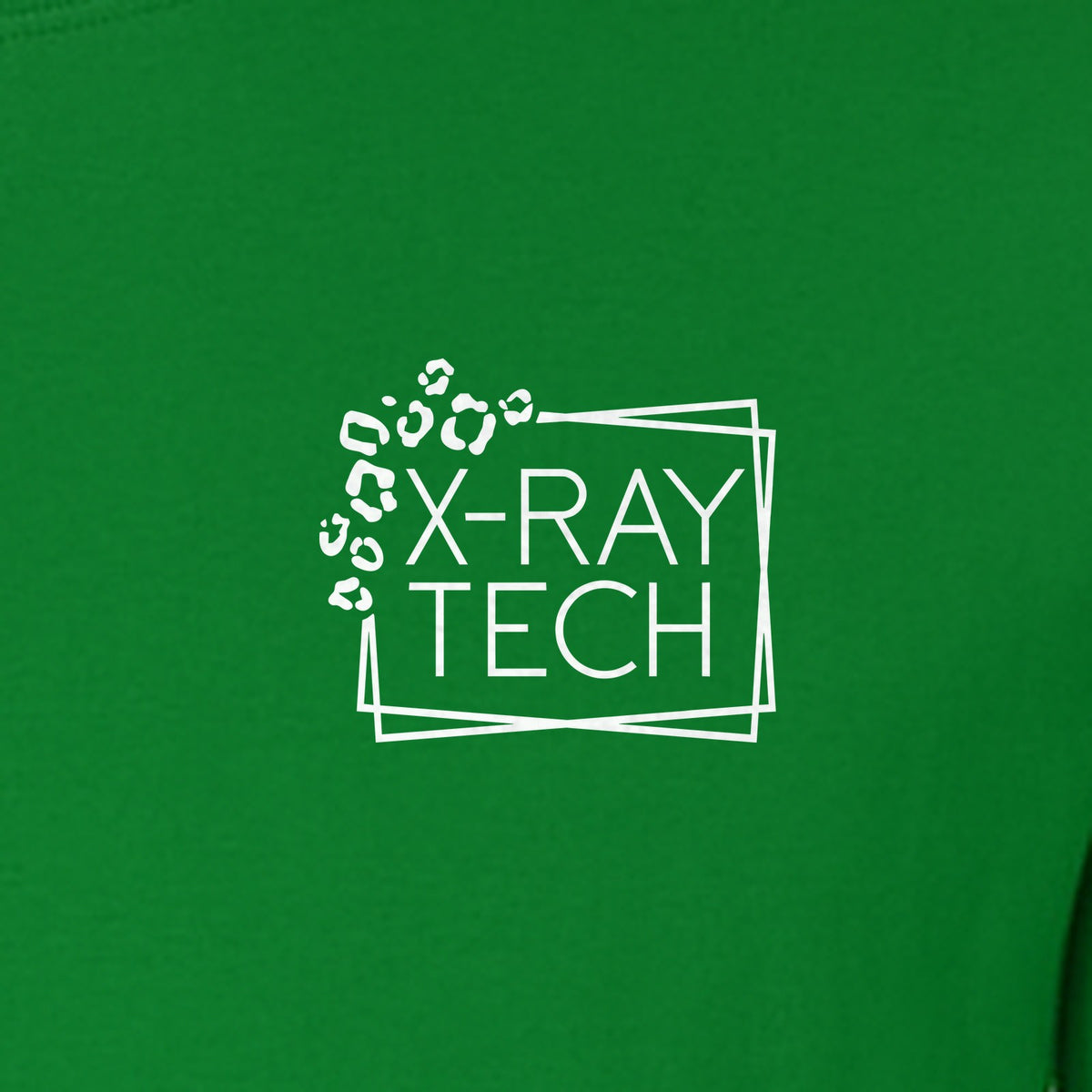 X-Ray Tech T-Shirt, Small Pocket Science Design for Radiology Technicians and Students