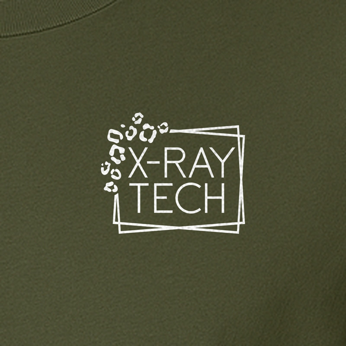 X-Ray Tech T-Shirt, Small Pocket Science Design for Radiology Technicians and Students