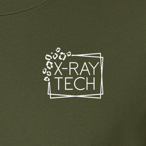 X-Ray Tech T-Shirt, Small Pocket Science Design for Radiology Technicians and Students