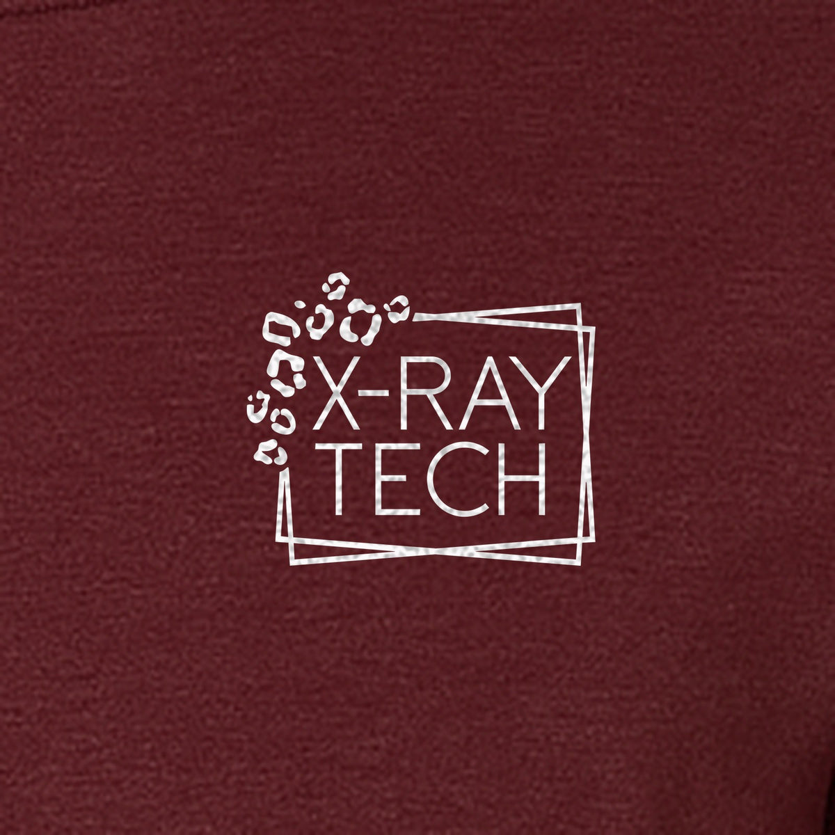X-Ray Tech T-Shirt, Small Pocket Science Design for Radiology Technicians and Students