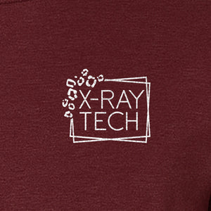 X-Ray Tech T-Shirt, Small Pocket Science Design for Radiology Technicians and Students