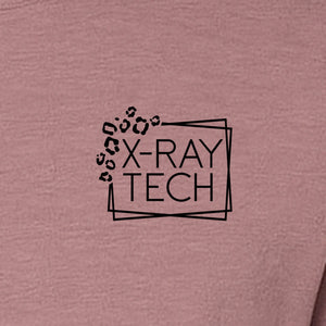 X-Ray Tech T-Shirt, Small Pocket Science Design for Radiology Technicians and Students