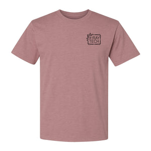 X-Ray Tech T-Shirt, Small Pocket Science Design for Radiology Technicians and Students