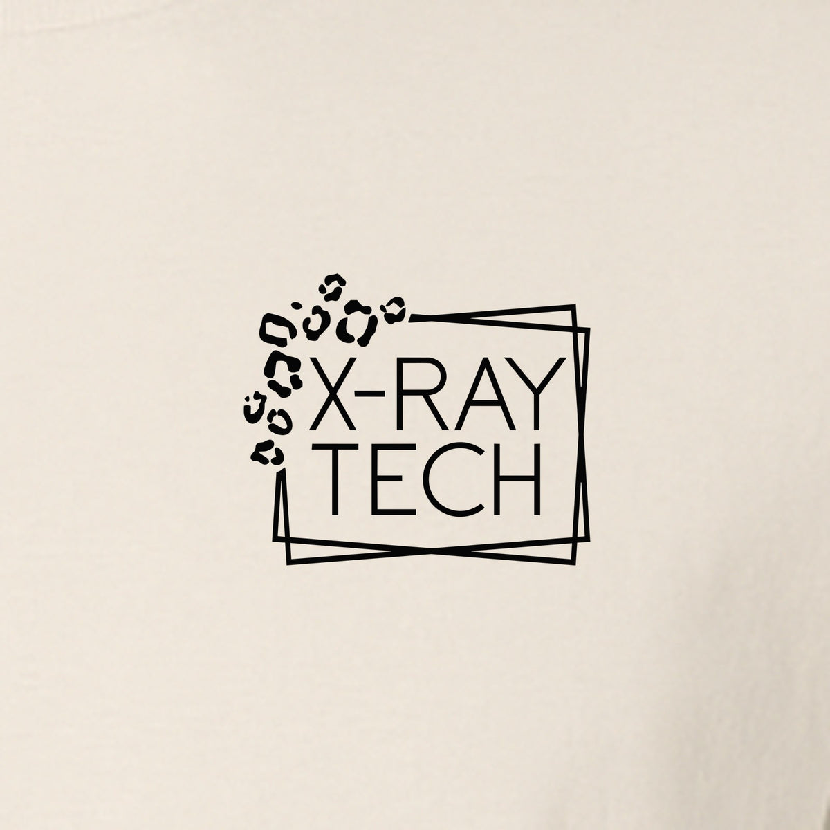 X-Ray Tech T-Shirt, Small Pocket Science Design for Radiology Technicians and Students