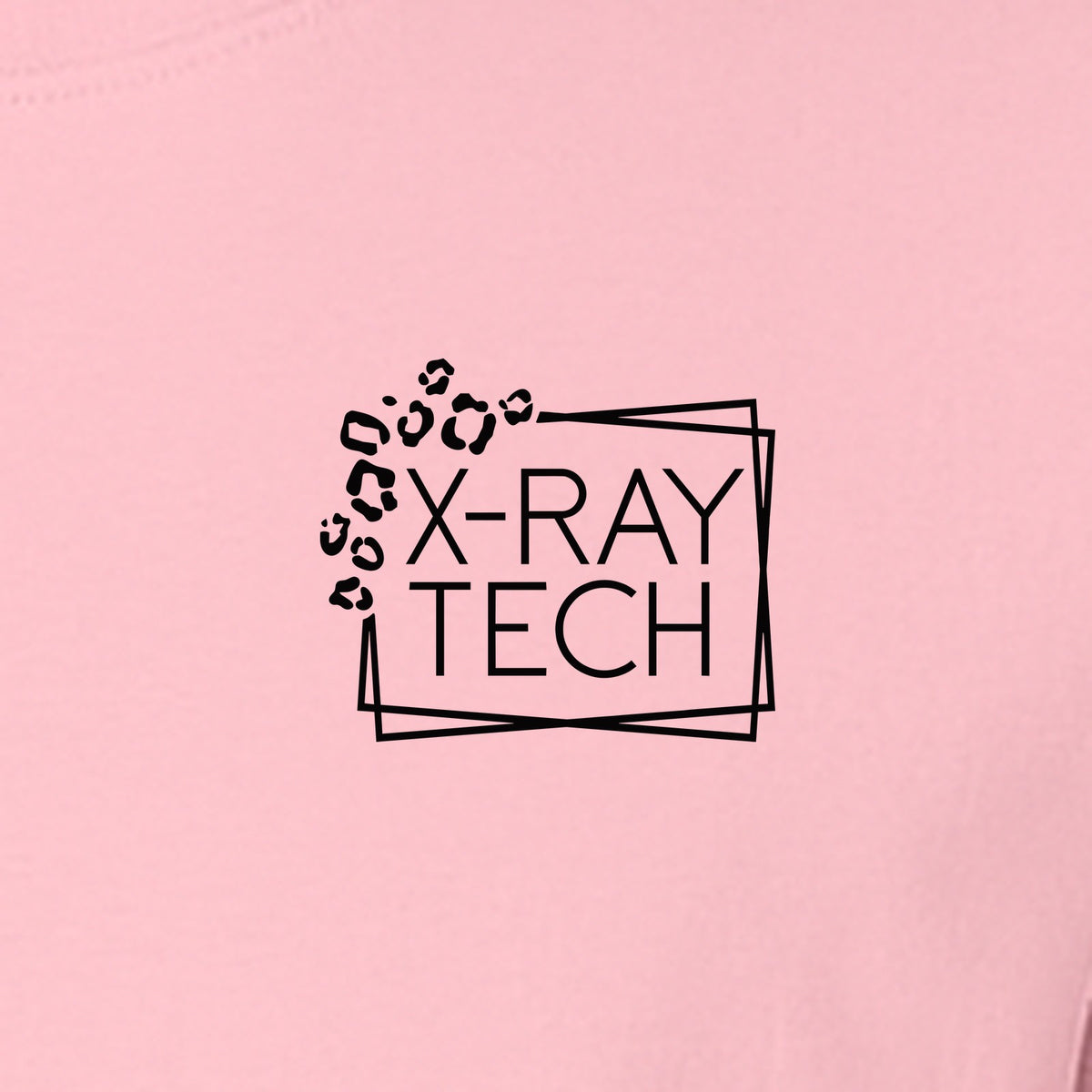 X-Ray Tech T-Shirt, Small Pocket Science Design for Radiology Technicians and Students