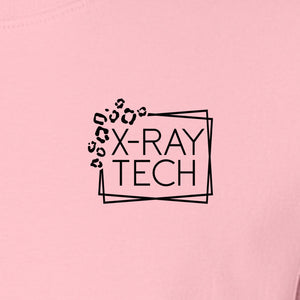 X-Ray Tech T-Shirt, Small Pocket Science Design for Radiology Technicians and Students