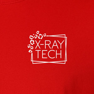 X-Ray Tech T-Shirt, Small Pocket Science Design for Radiology Technicians and Students