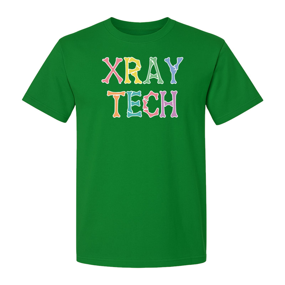 X-Ray Tech T-Shirt, Retro Letter Design for Radiology Technologists and Students