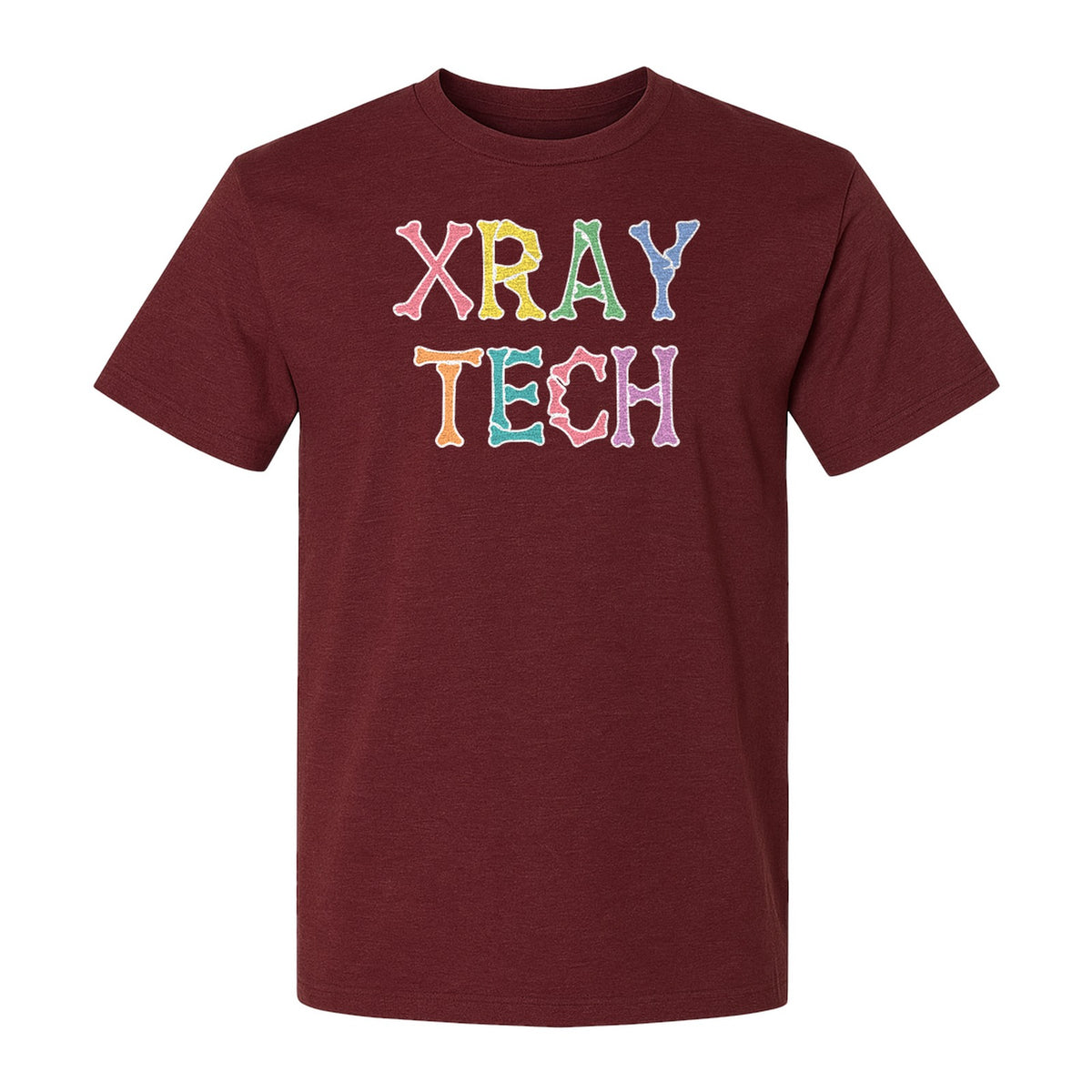 X-Ray Tech T-Shirt, Retro Letter Design for Radiology Technologists and Students