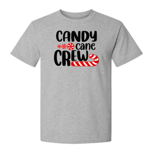 Christmas T-Shirt, Candy Cane Crew Graphic for Matching Family Holiday Parties
