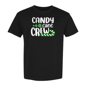 Christmas T-Shirt, Candy Cane Crew Graphic for Matching Family Holiday Parties