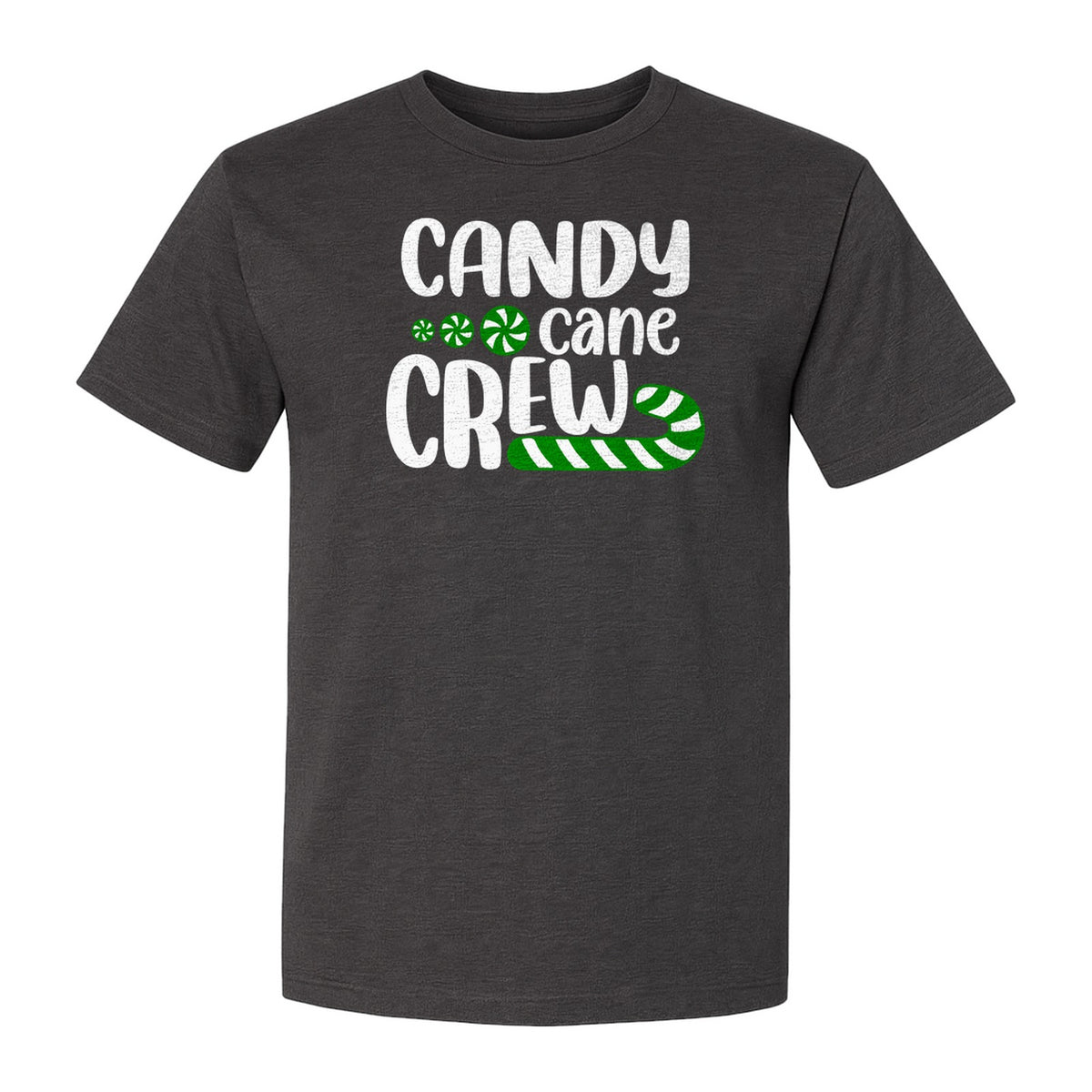 Christmas T-Shirt, Candy Cane Crew Graphic for Matching Family Holiday Parties