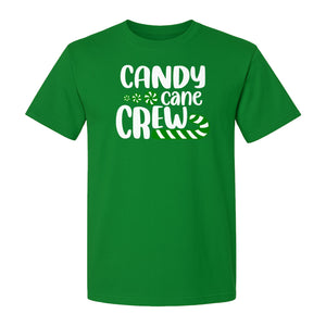 Christmas T-Shirt, Candy Cane Crew Graphic for Matching Family Holiday Parties