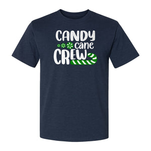 Christmas T-Shirt, Candy Cane Crew Graphic for Matching Family Holiday Parties