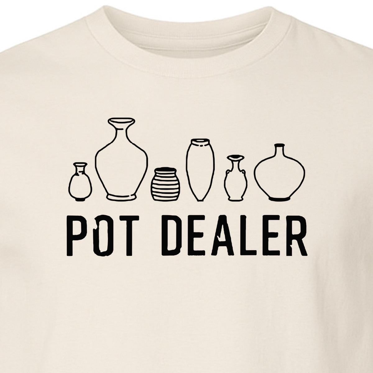 Pot Dealer T-Shirt, Funny Pottery Vase Design for Ceramic Artists and Clay Lovers
