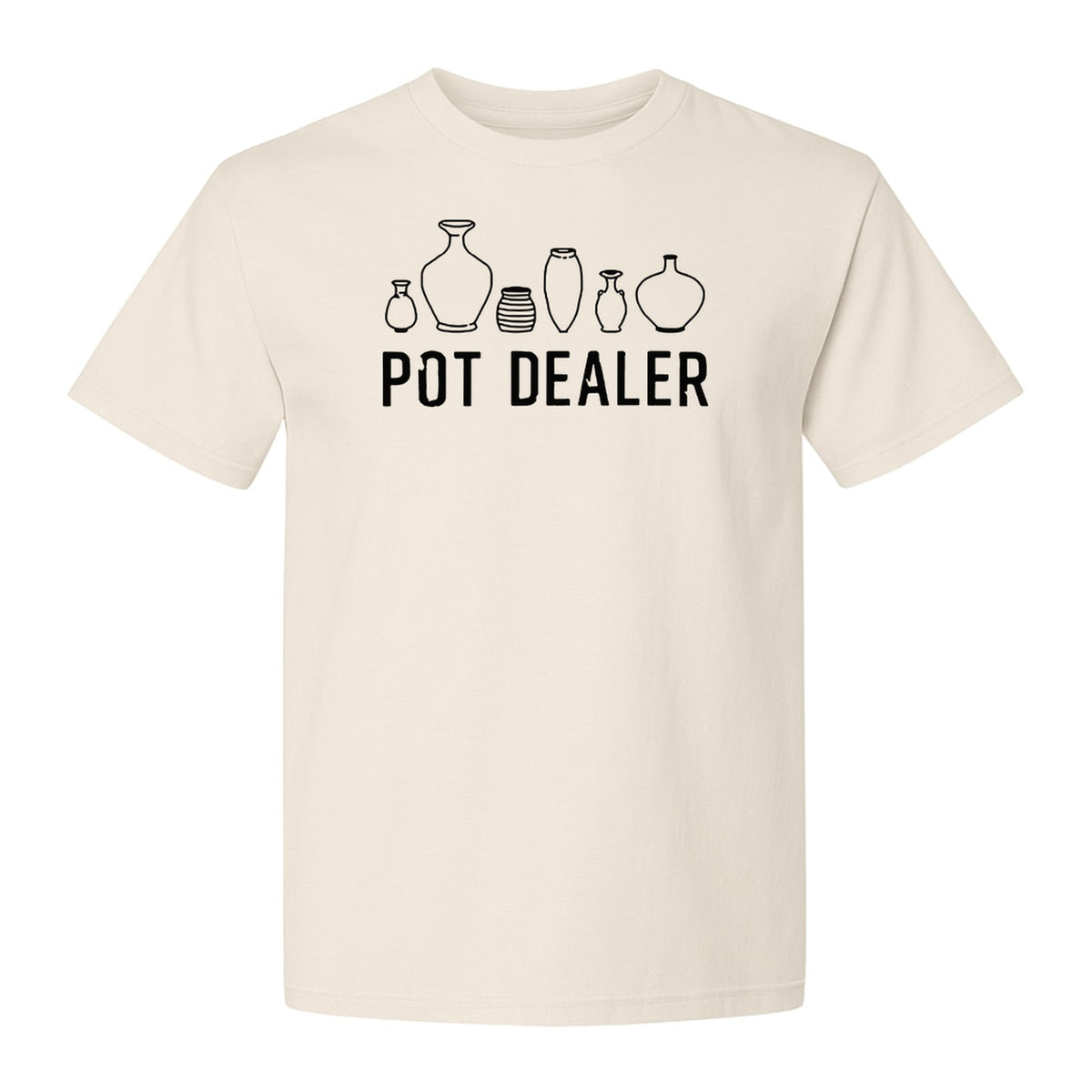Pot Dealer T-Shirt, Funny Pottery Vase Design for Ceramic Artists and Clay Lovers