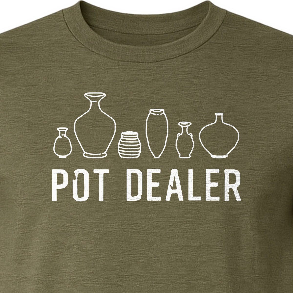 Pot Dealer T-Shirt, Funny Pottery Vase Design for Ceramic Artists and Clay Lovers