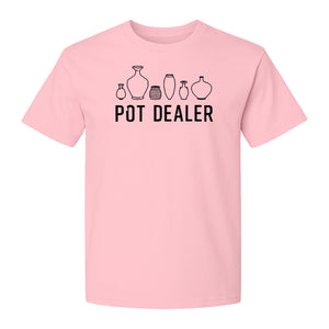 Pot Dealer T-Shirt, Funny Pottery Vase Design for Ceramic Artists and Clay Lovers