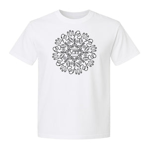 Sewing Machine T-Shirt, Circular Notions Line Art Design for Quilters and Seamstresses