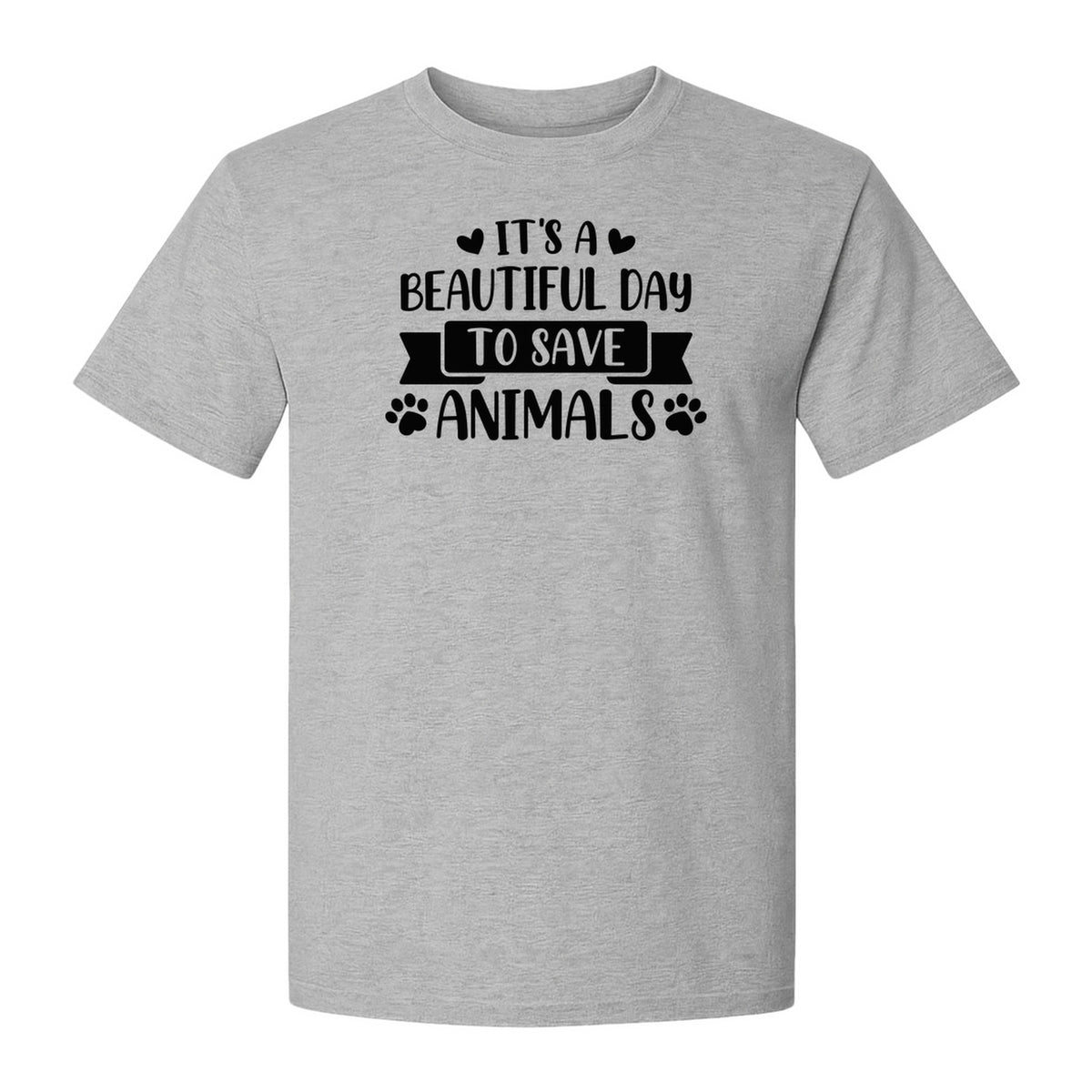It's a Beautiful Day to Save Animals T-Shirt, Pet Rescue Graphic for Shelter Volunteers and Advocates