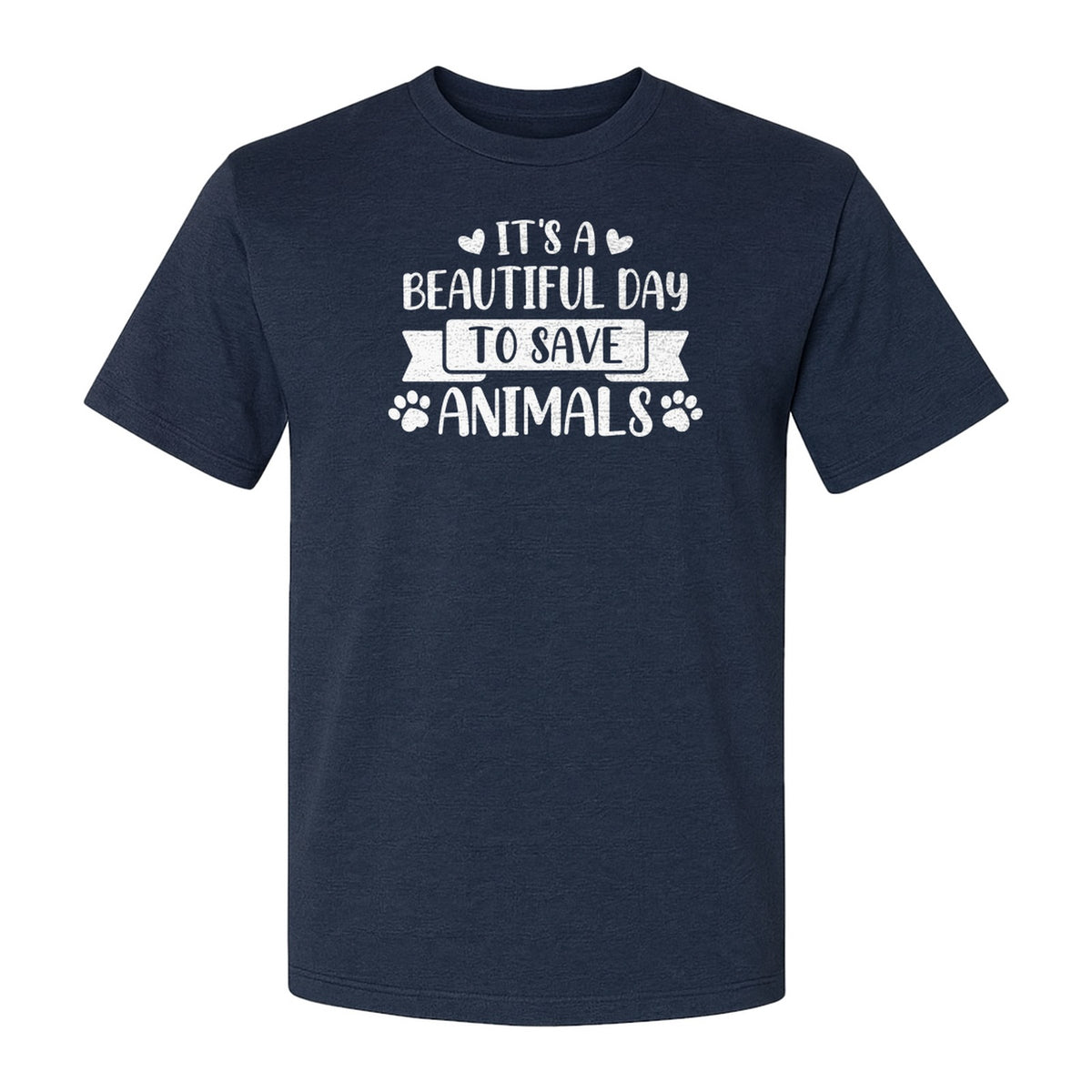 It's a Beautiful Day to Save Animals T-Shirt, Pet Rescue Graphic for Shelter Volunteers and Advocates
