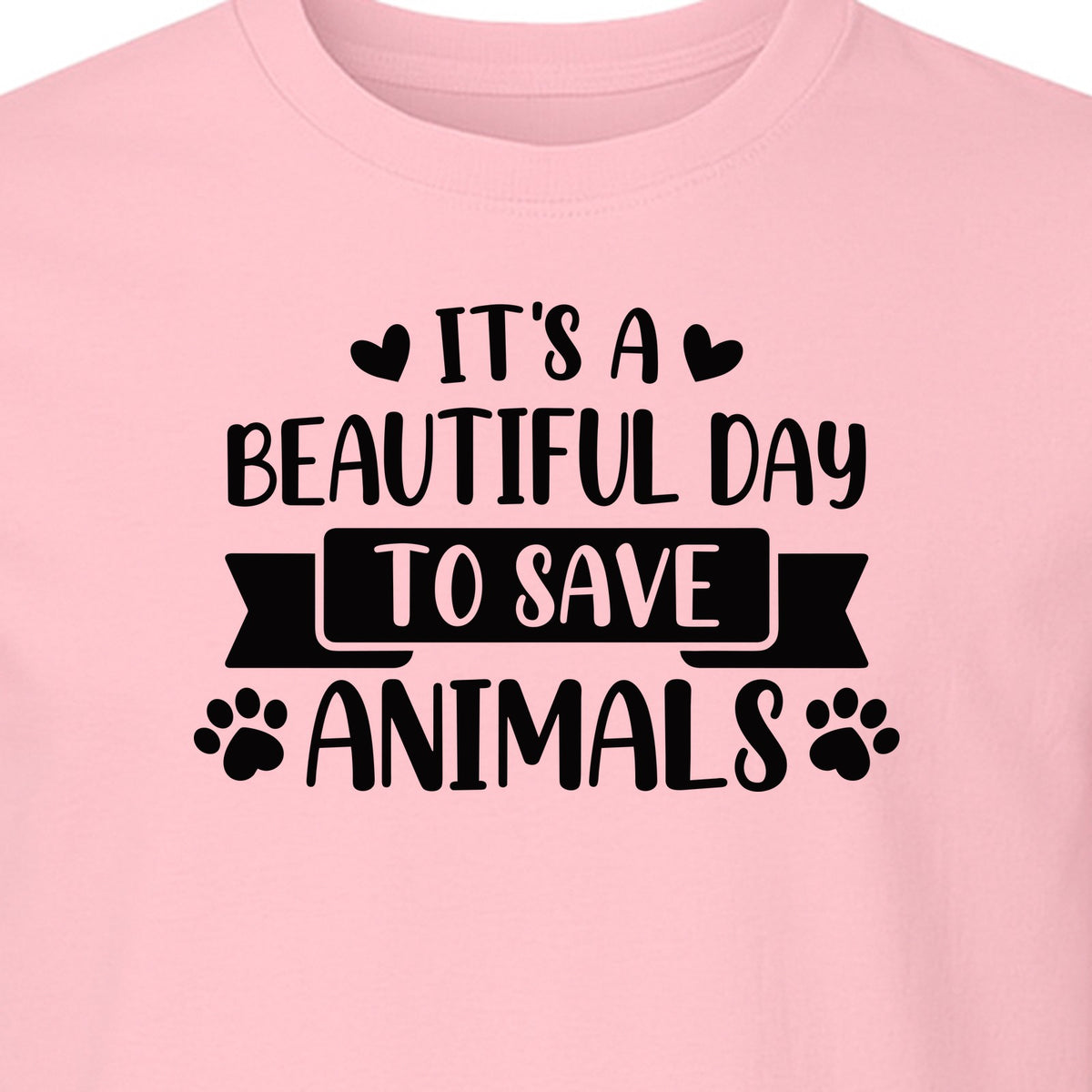 It's a Beautiful Day to Save Animals T-Shirt, Pet Rescue Graphic for Shelter Volunteers and Advocates
