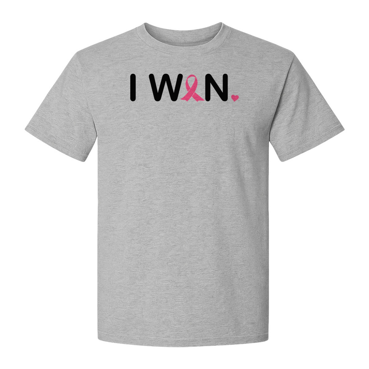 Breast Cancer Survivor T-Shirt, I Won Pink Ribbon Awareness Design for Strength and Support