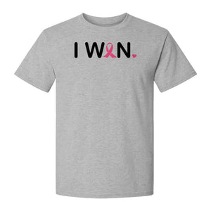 Breast Cancer Survivor T-Shirt, I Won Pink Ribbon Awareness Design for Strength and Support
