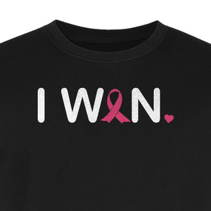 Breast Cancer Survivor T-Shirt, I Won Pink Ribbon Awareness Design for Strength and Support