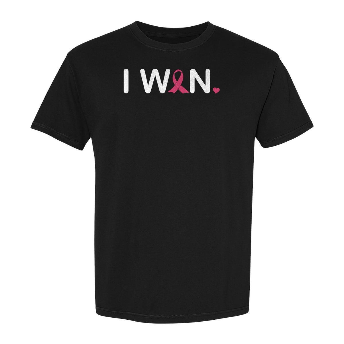 Breast Cancer Survivor T-Shirt, I Won Pink Ribbon Awareness Design for Strength and Support