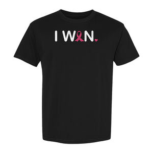 Breast Cancer Survivor T-Shirt, I Won Pink Ribbon Awareness Design for Strength and Support