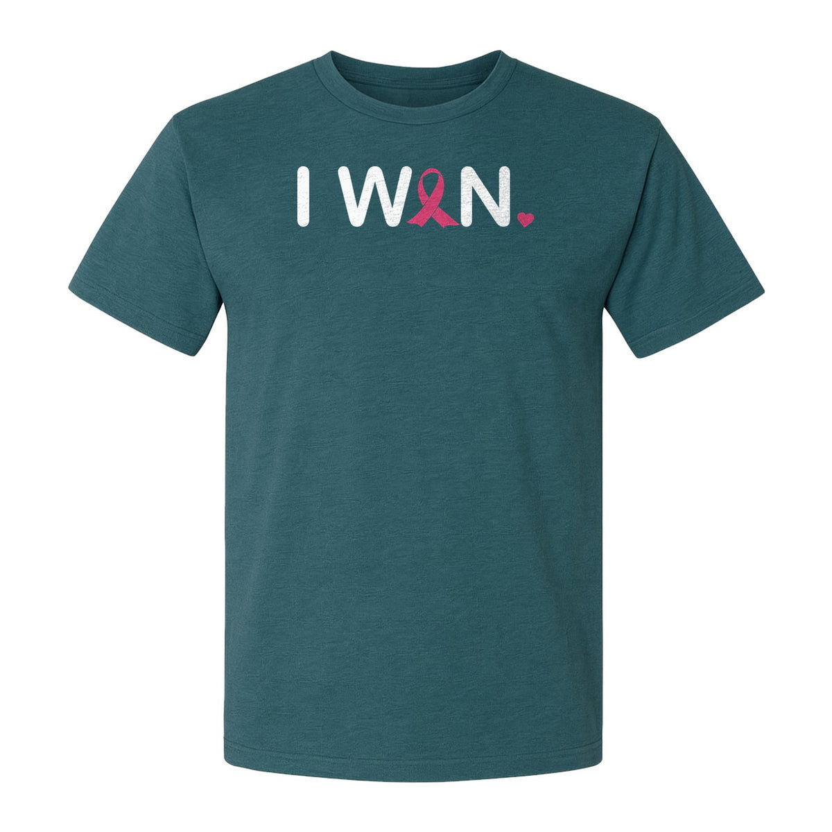 Breast Cancer Survivor T-Shirt, I Won Pink Ribbon Awareness Design for Strength and Support
