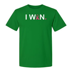 Breast Cancer Survivor T-Shirt, I Won Pink Ribbon Awareness Design for Strength and Support