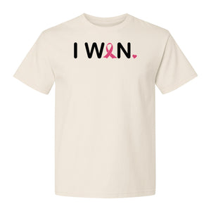 Breast Cancer Survivor T-Shirt, I Won Pink Ribbon Awareness Design for Strength and Support