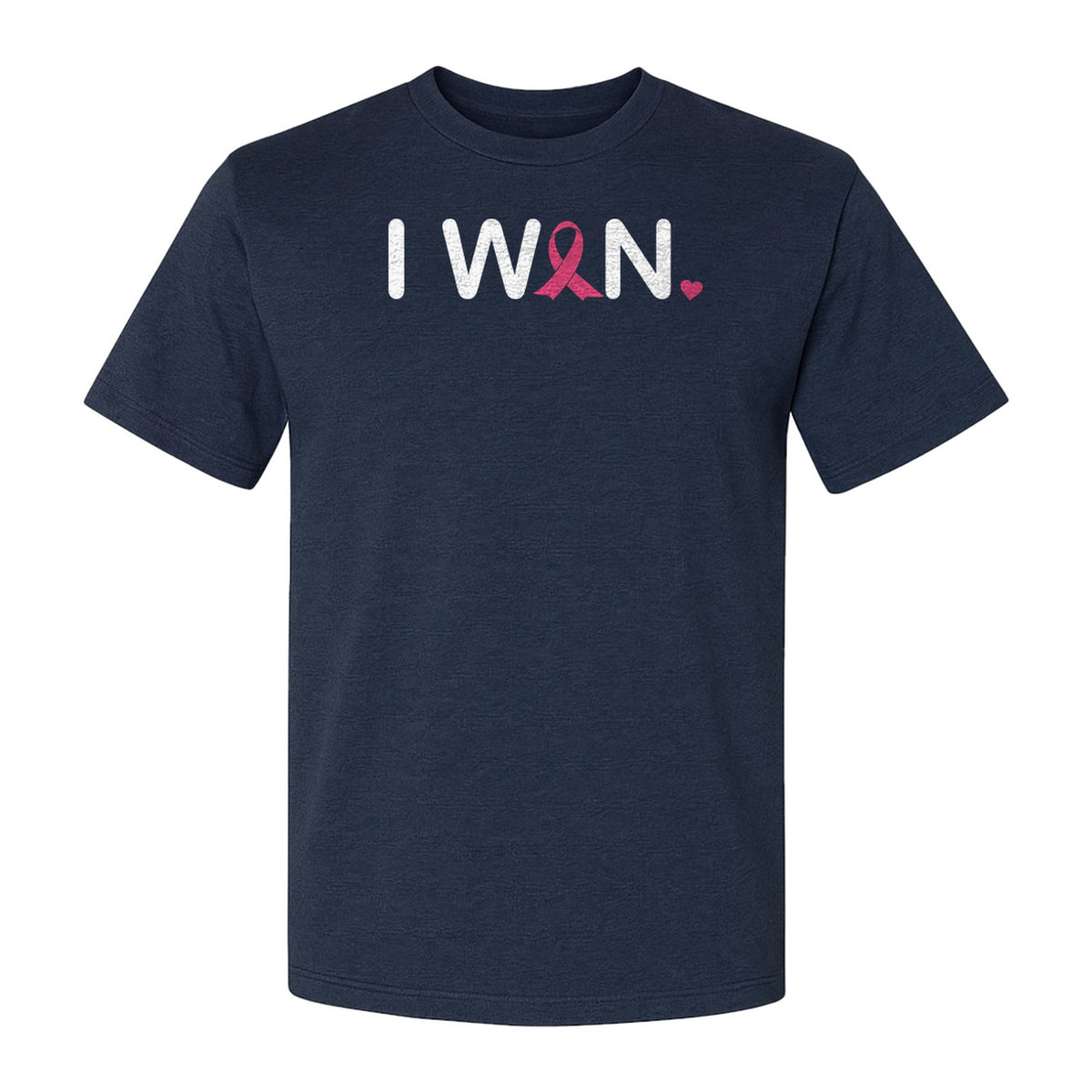 Breast Cancer Survivor T-Shirt, I Won Pink Ribbon Awareness Design for Strength and Support